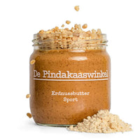 De Pindakaaswinkel Pindakaas Sport Erdnussbutter ohne Palmfett